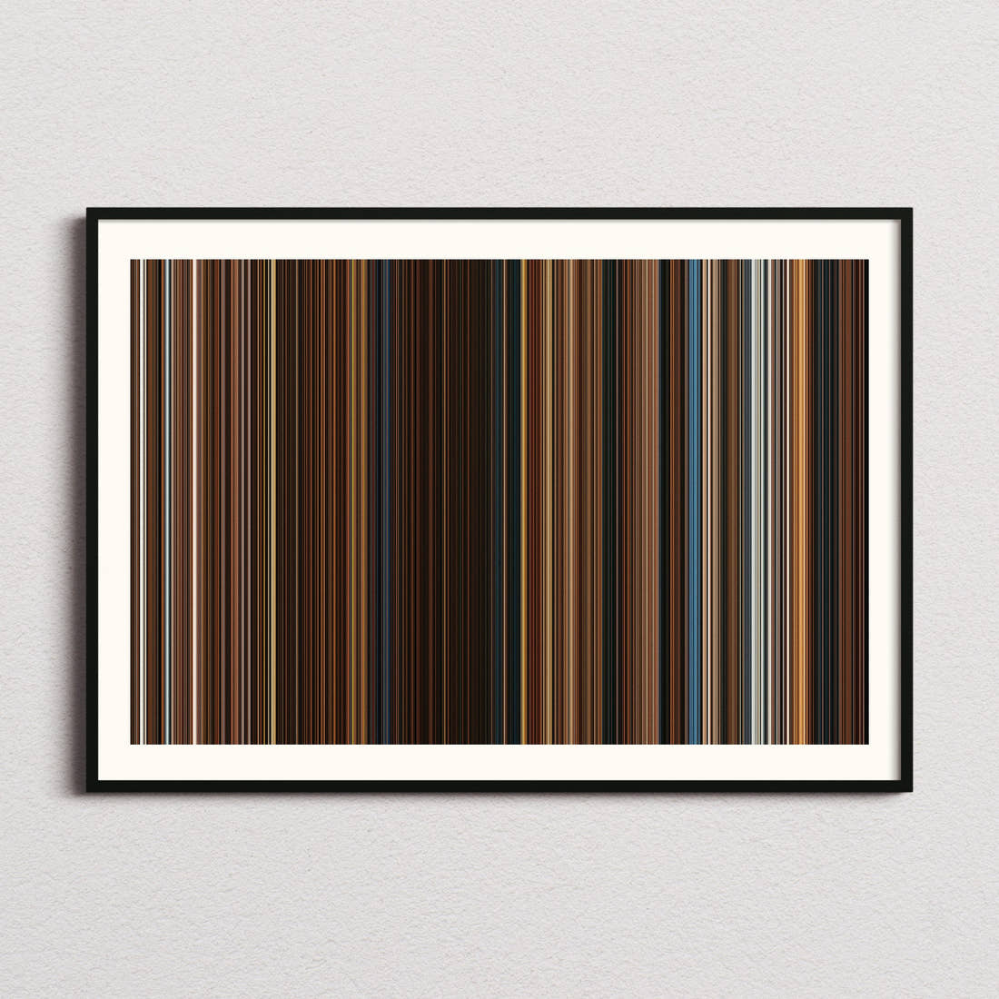 Ghosts of Girlfriends Past Movie Barcode Poster - Barcode Only