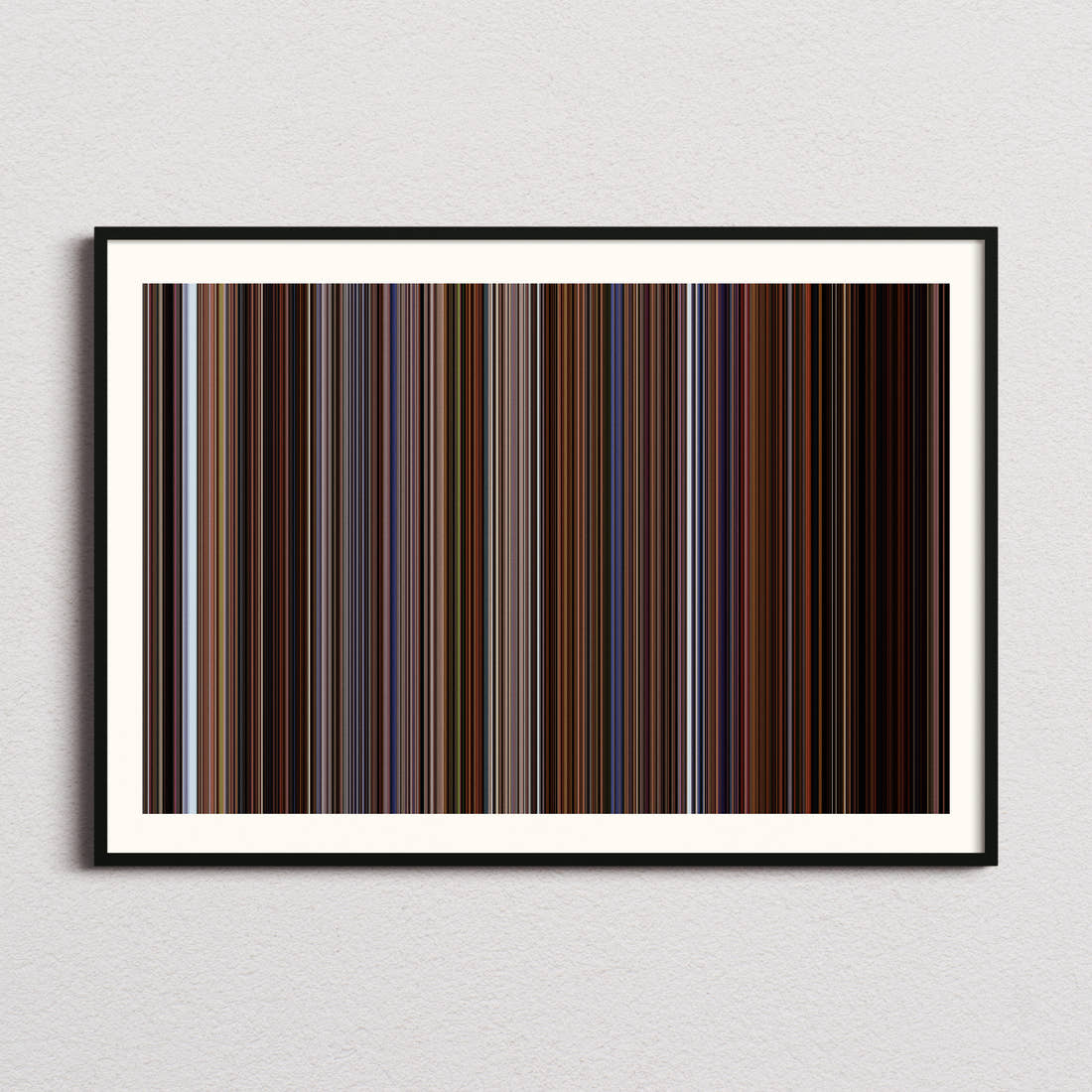 Ginger Snaps Movie Barcode Poster - Barcode Only