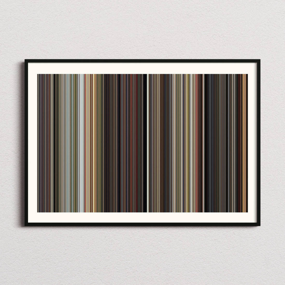 Glass Onion: A Knives Out Mystery Movie Barcode Poster - Barcode Only