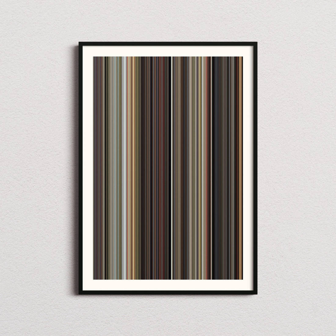 Glass Onion: A Knives Out Mystery Movie Barcode Poster - Barcode Only