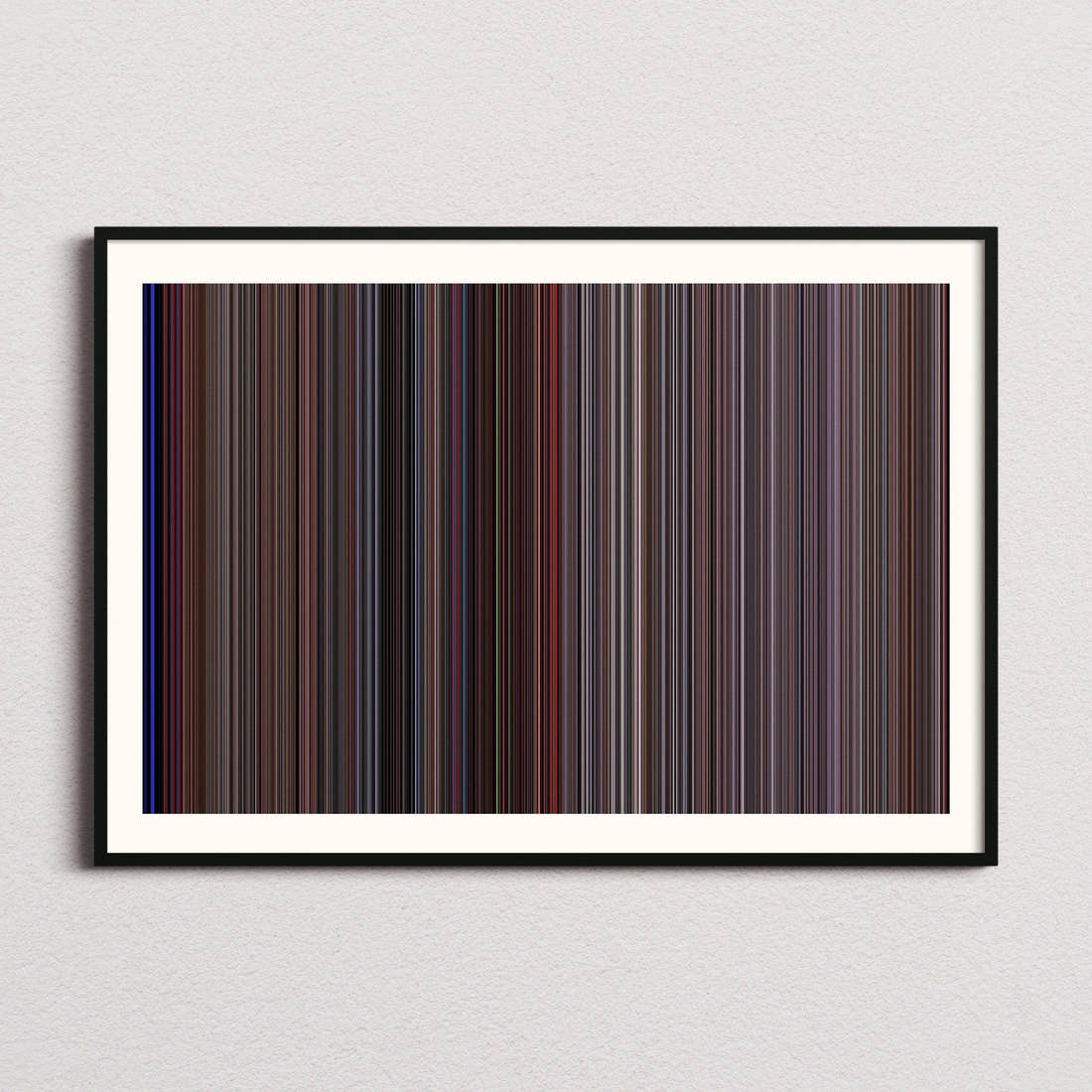 Glengarry Glen Ross Movie Barcode Poster - Barcode Only