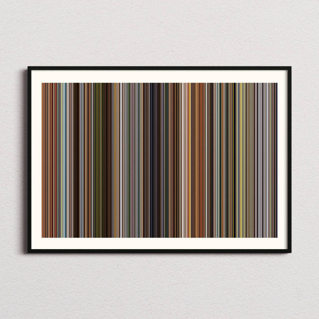 Going in Style Movie Barcode Poster - Barcode Only
