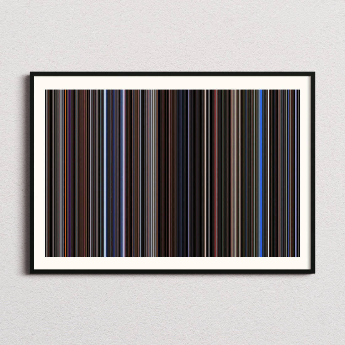 GoldenEye Movie Barcode Poster - Barcode Only