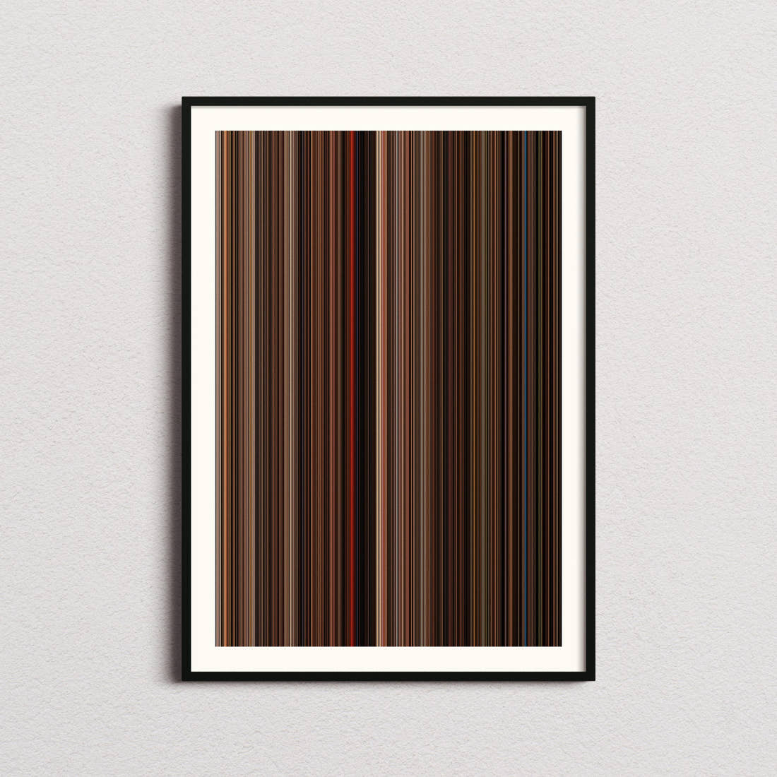 Gone with the Wind Movie Barcode Poster - Barcode Only