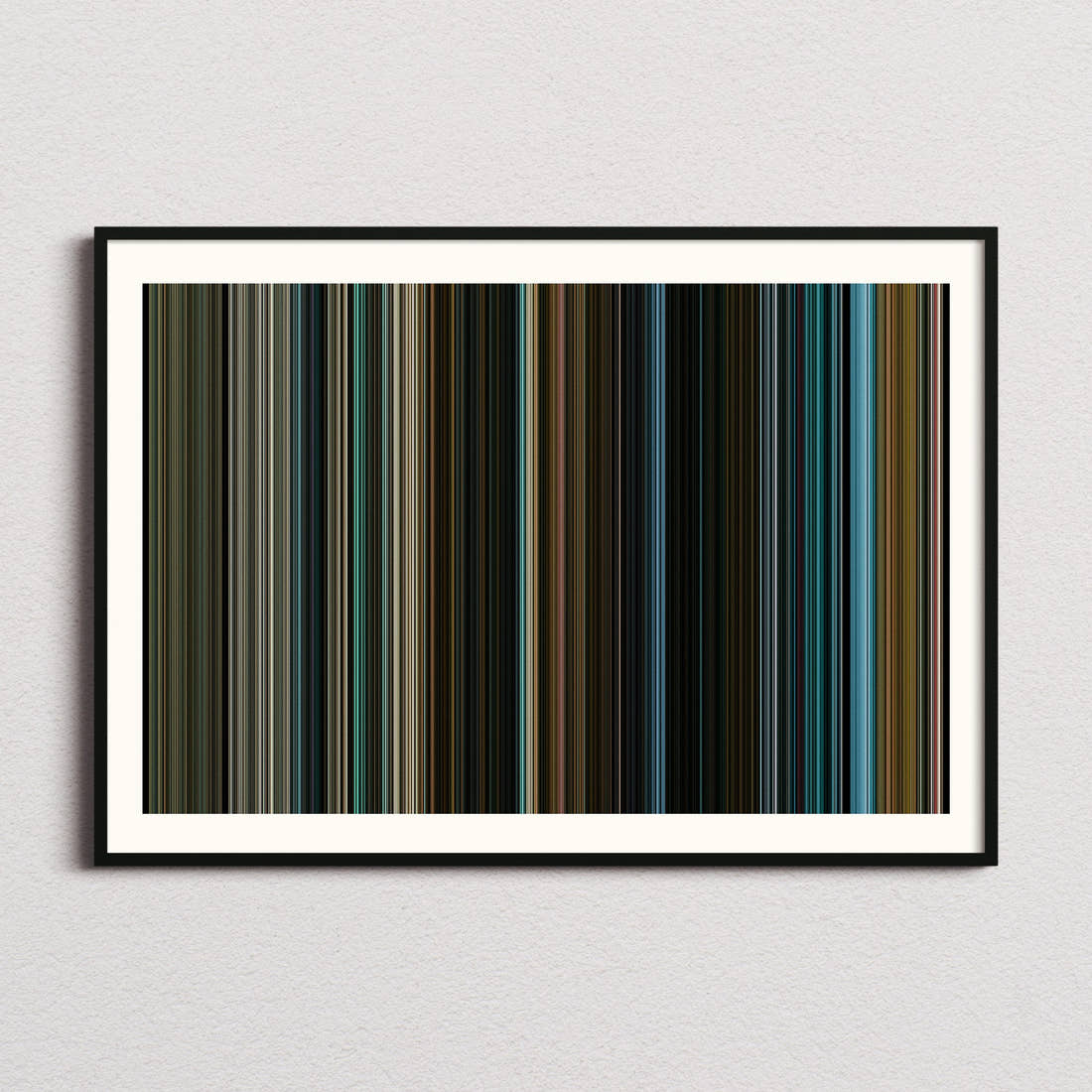 Good Luck, Have Fun, Don't Die Movie Barcode Poster - Barcode Only