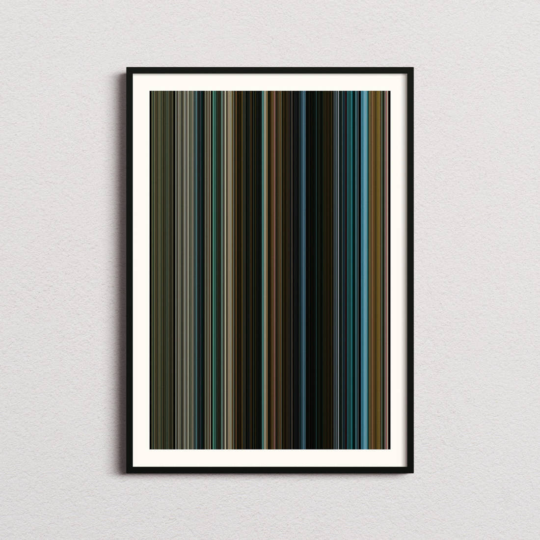 Good Luck, Have Fun, Don't Die Movie Barcode Poster - Barcode Only