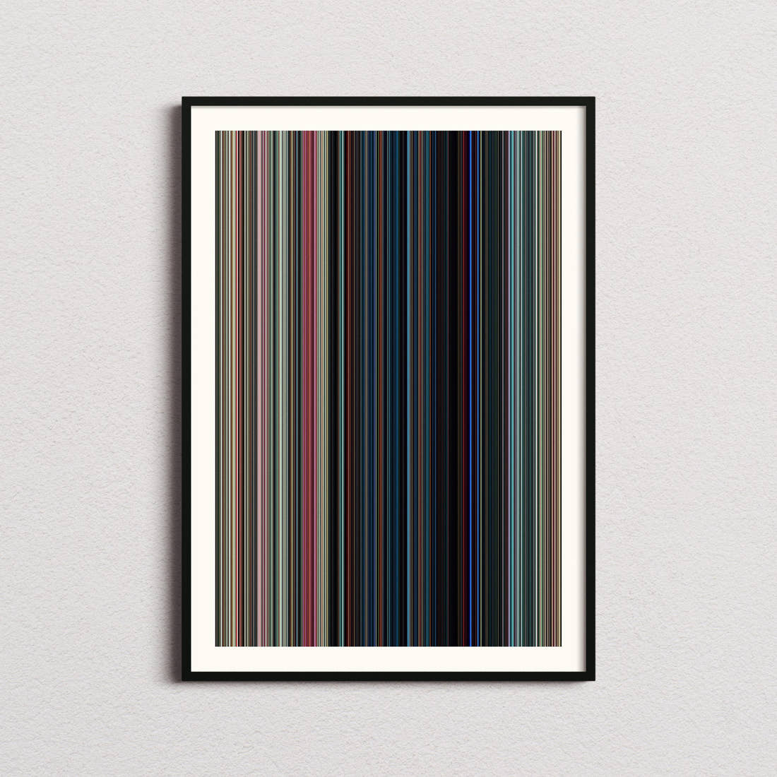 Good Time Movie Barcode Poster - Barcode Only