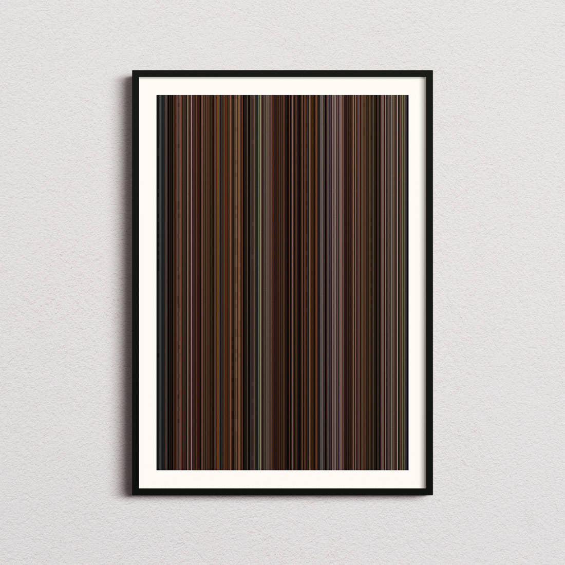 Gosford Park Movie Barcode Poster - Barcode Only