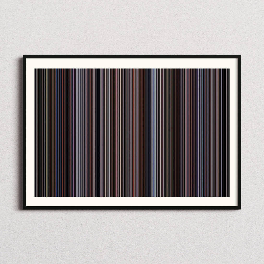 Gran Turismo Movie Barcode Poster - Barcode Only