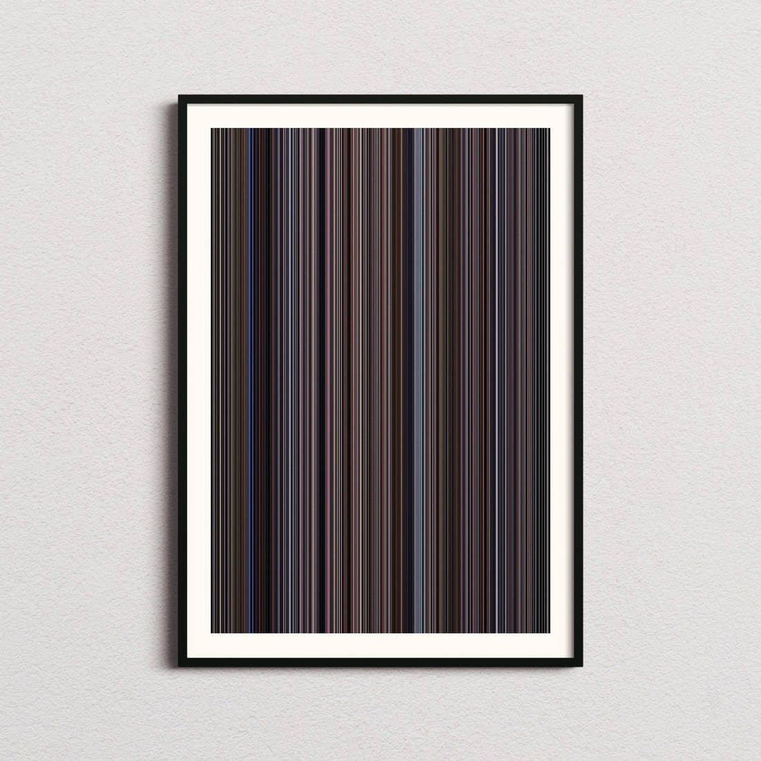 Gran Turismo Movie Barcode Poster - Barcode Only