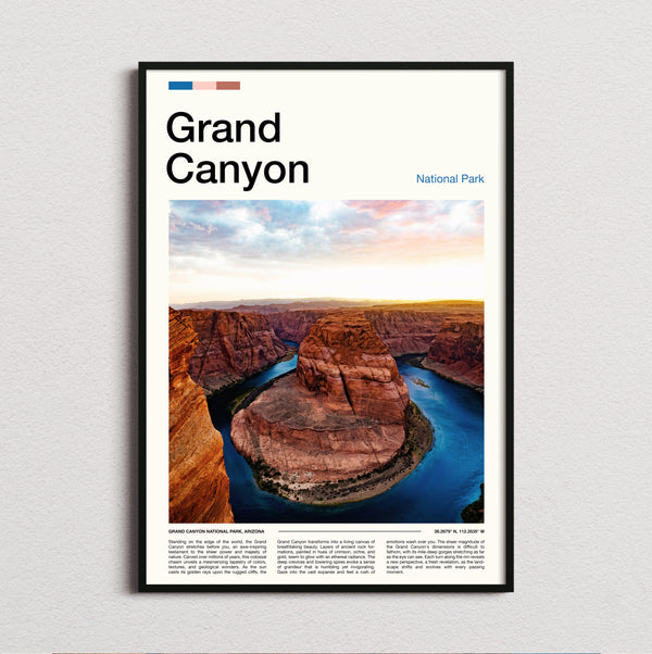Grand Canyon - Horseshoe Bend - Travel Print