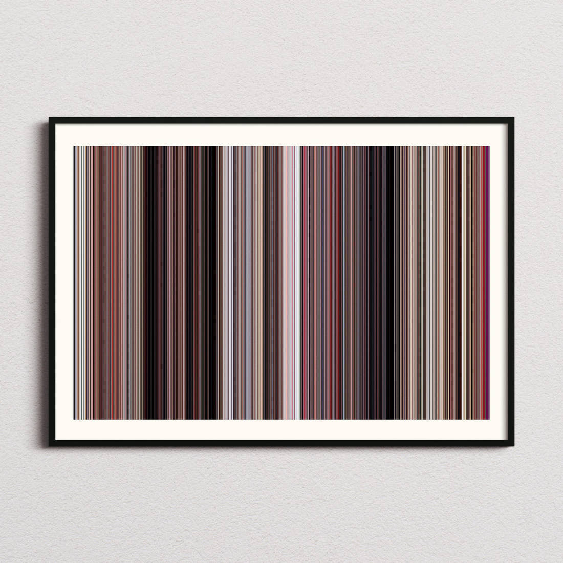 Grease Movie Barcode Poster - Barcode Only
