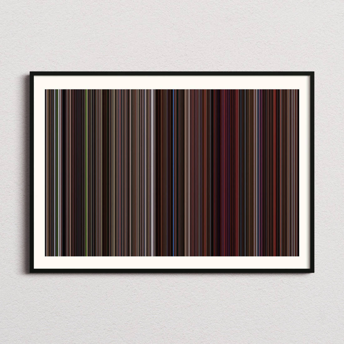 Grosse Pointe Blank Movie Barcode Poster - Barcode Only