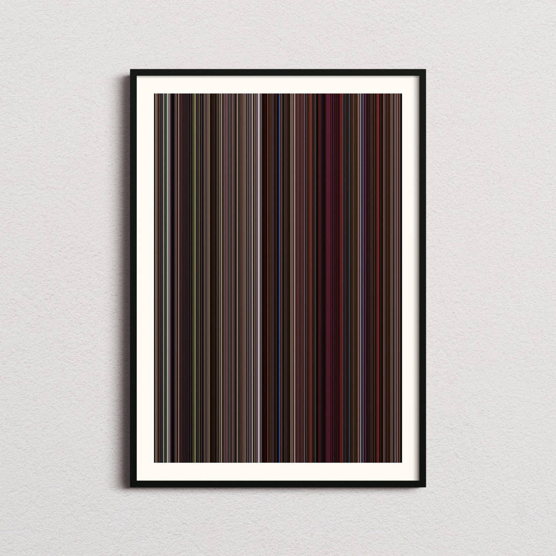 Grosse Pointe Blank Movie Barcode Poster - Barcode Only