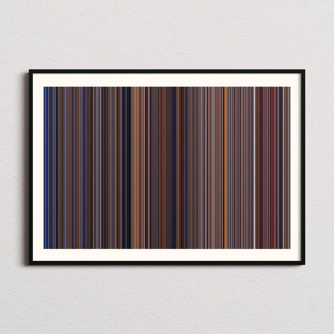 Groundhog Day Movie Barcode Poster - Barcode Only