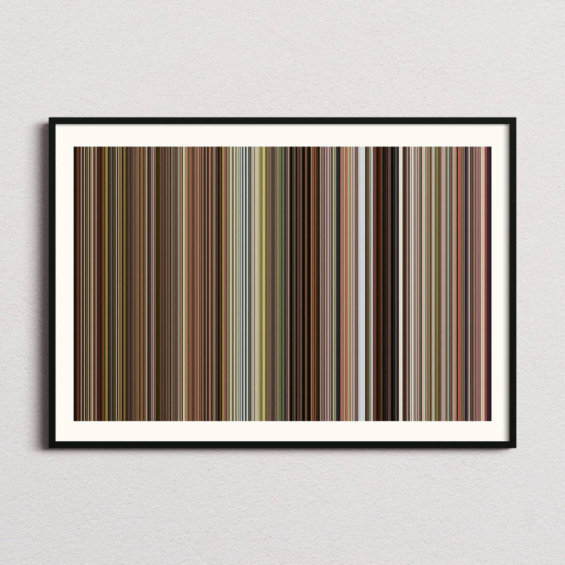 Grown Ups Movie Barcode Poster - Barcode Only