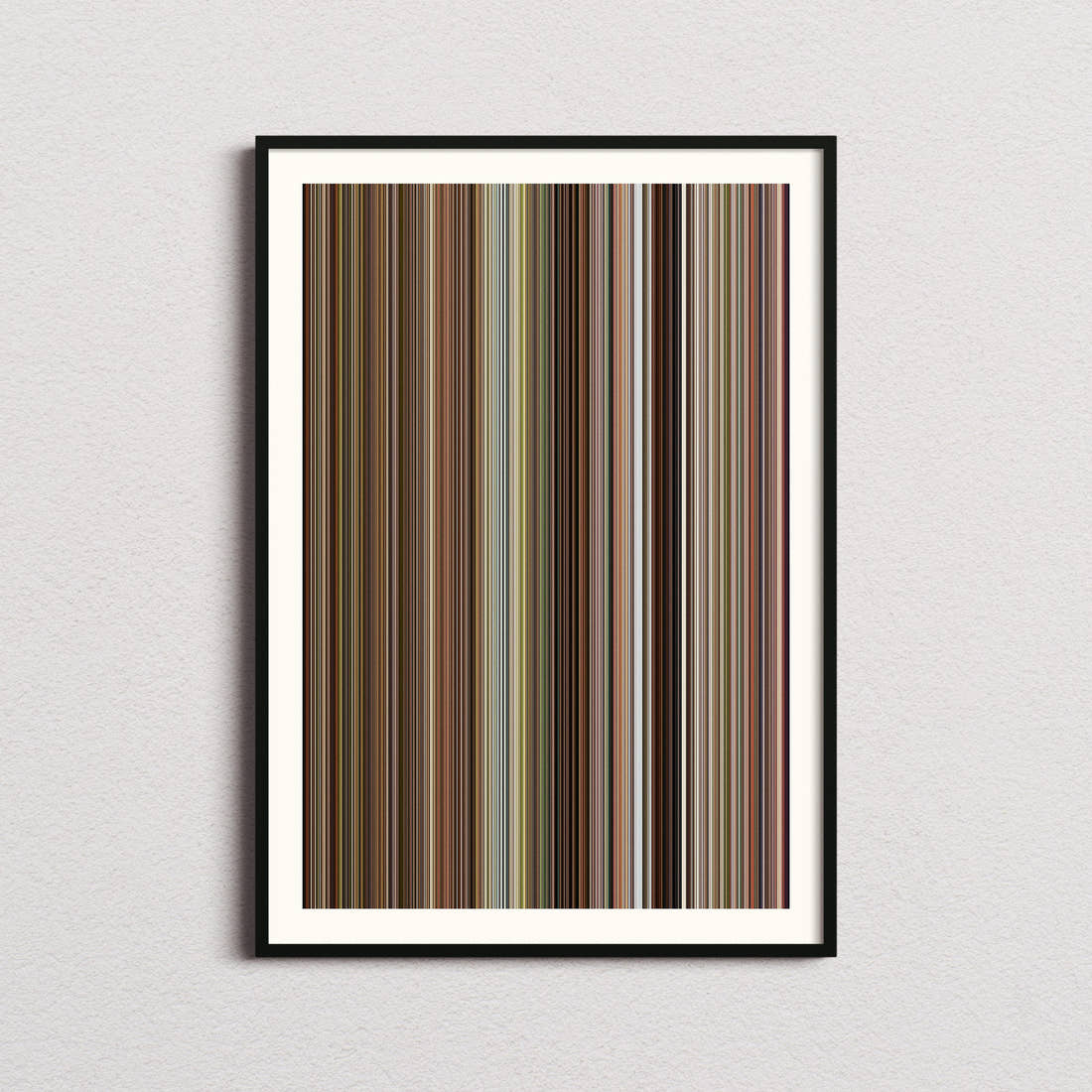 Grown Ups Movie Barcode Poster - Barcode Only
