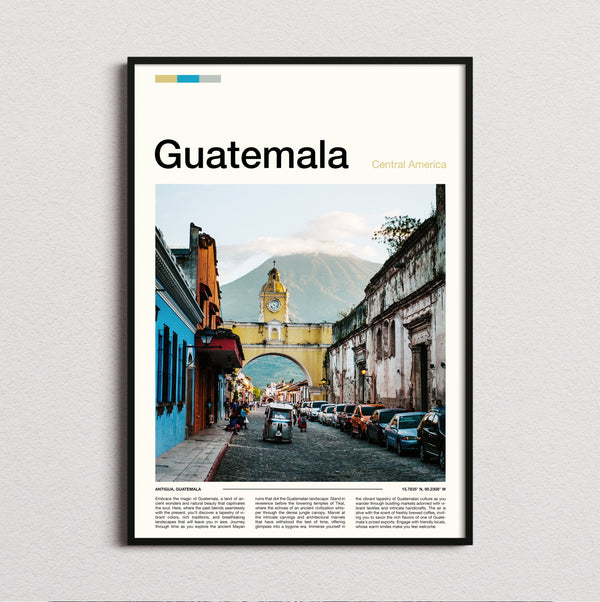 Guatemala - Santa Catalina Arch - Travel Print