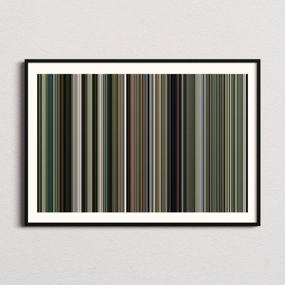 Guy Ritchie's The Covenant Movie Barcode Poster - Barcode Only