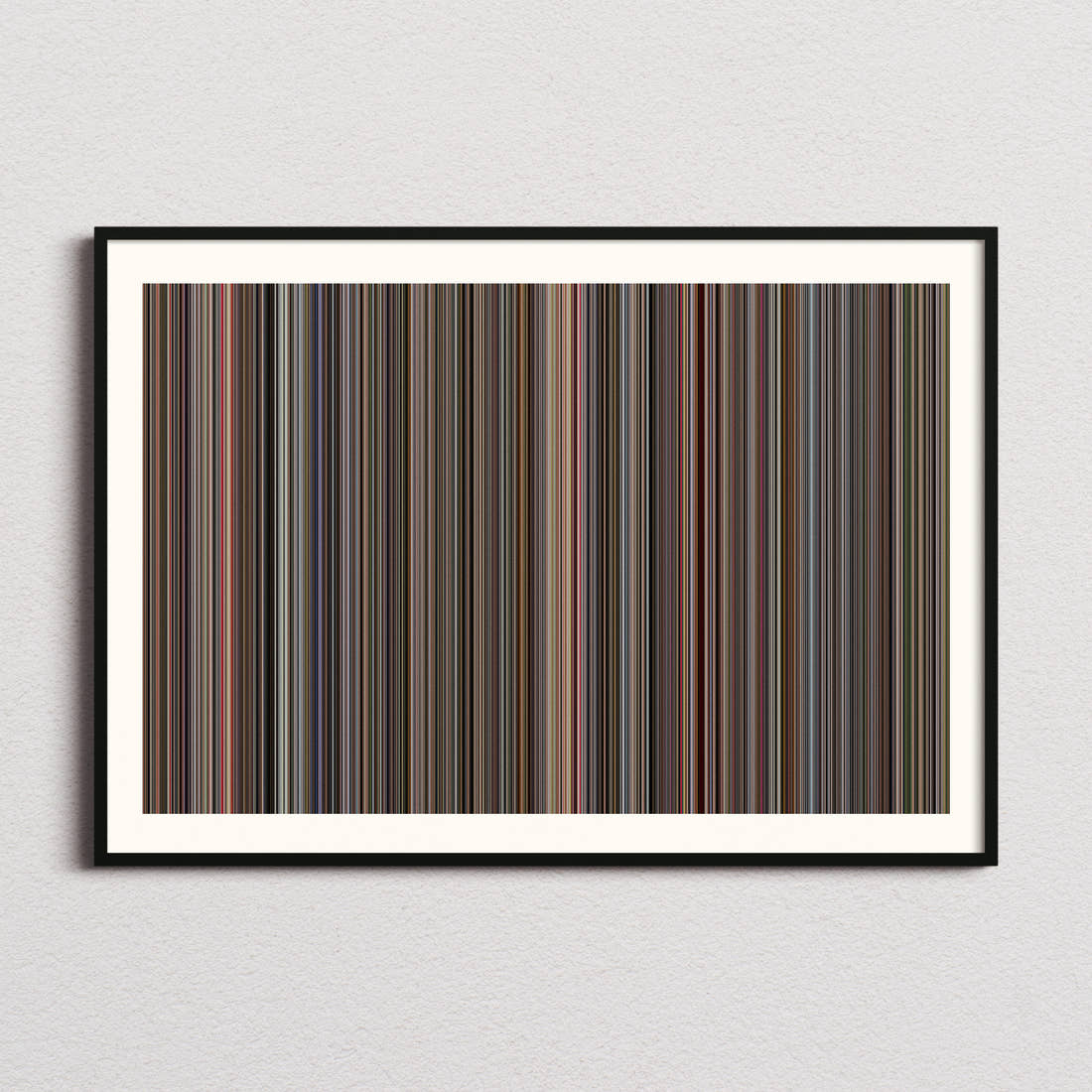 Hababam Sınıfı Sınıfta Kaldı Movie Barcode Poster - Barcode Only