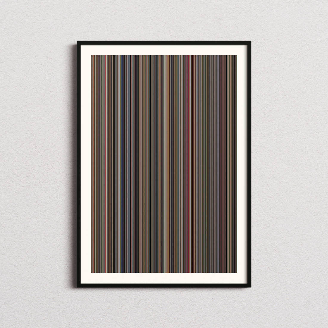 Hababam Sınıfı Sınıfta Kaldı Movie Barcode Poster - Barcode Only
