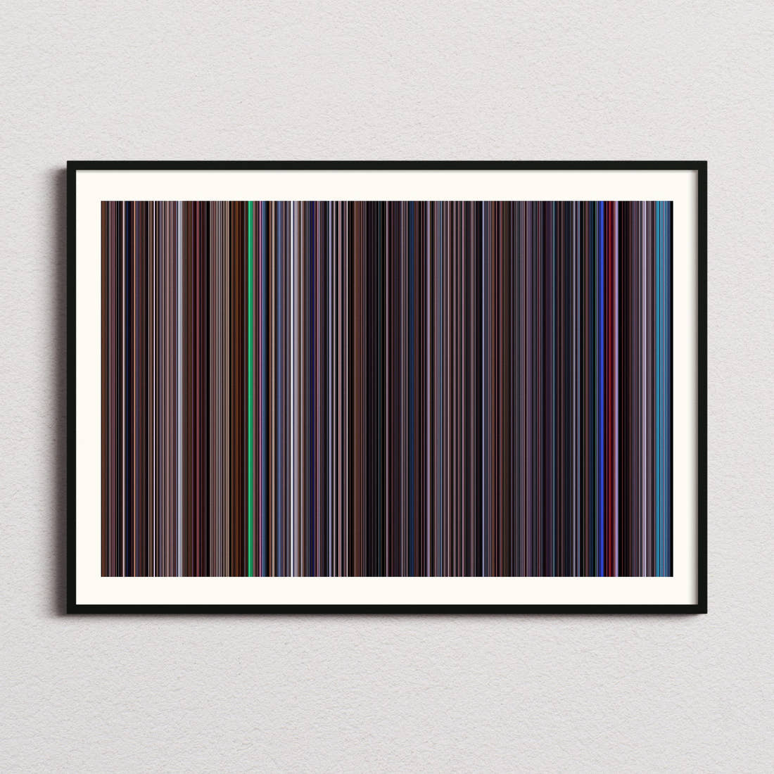 Hackers Movie Barcode Poster - Barcode Only