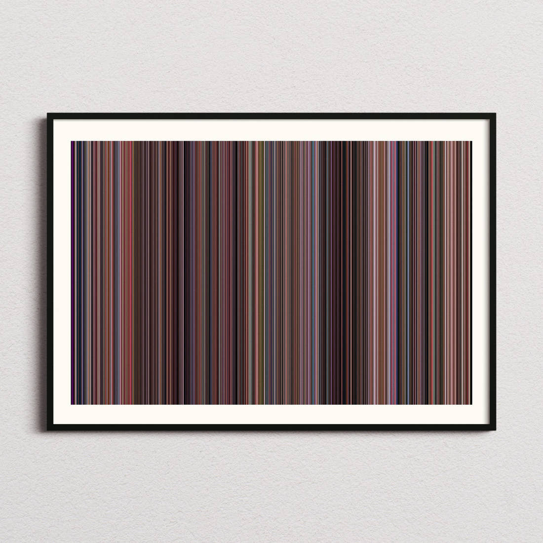 Hairspray 1988 Movie Barcode Poster - Barcode Only