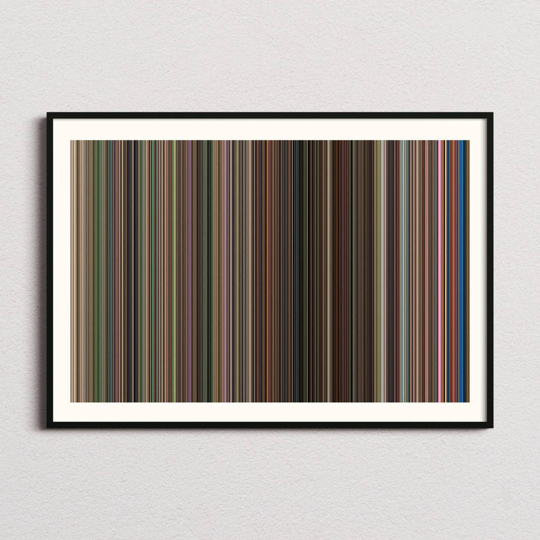 Hairspray 2007 Movie Barcode Poster - Barcode Only
