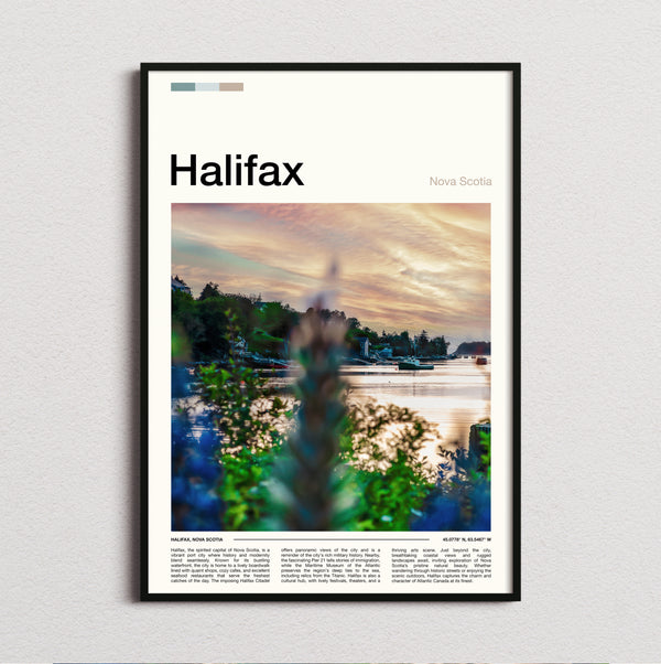 Halifax - Travel Print