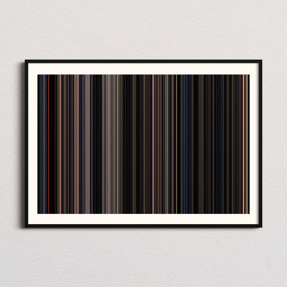Halloween II Movie Barcode Poster - Barcode Only