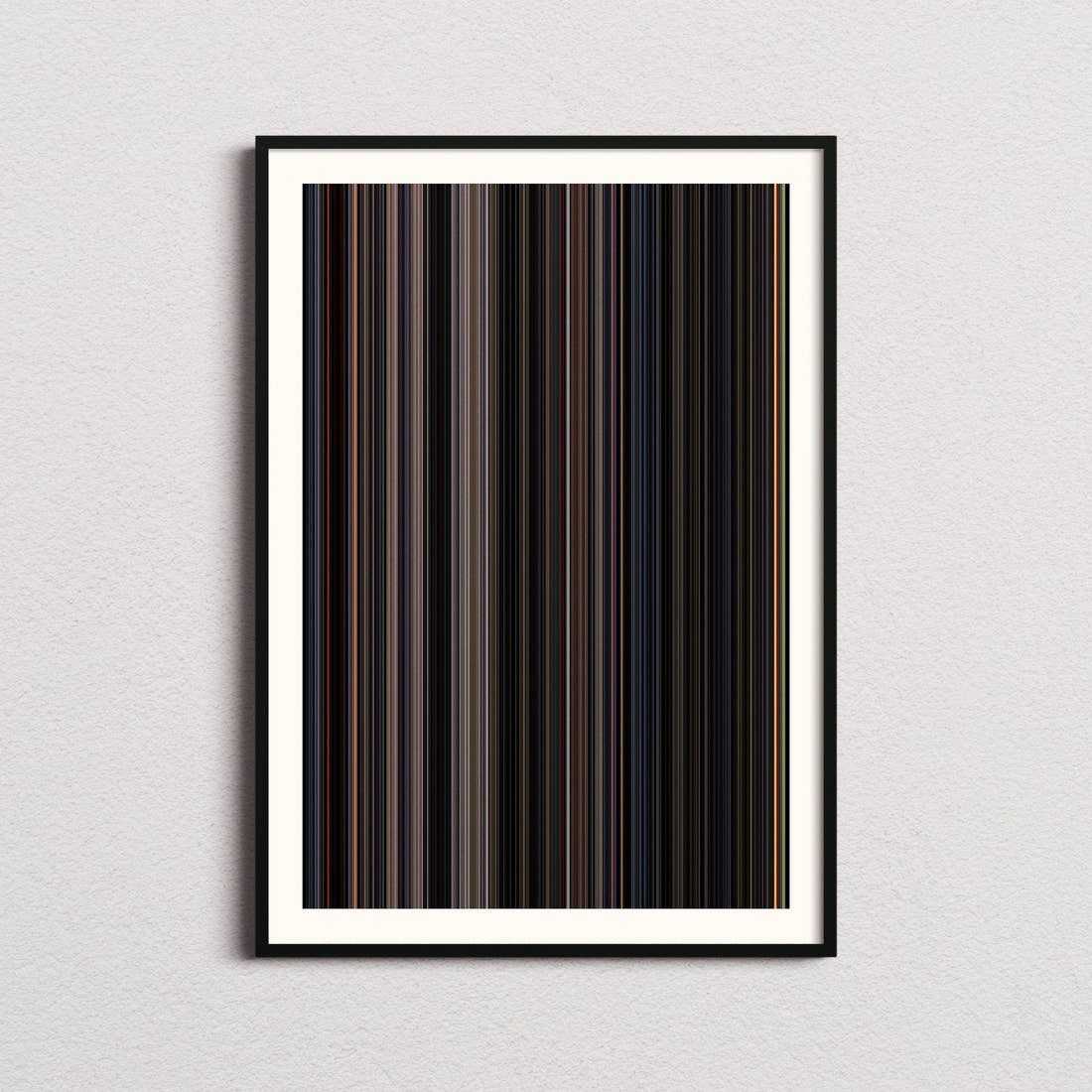 Halloween II Movie Barcode Poster - Barcode Only