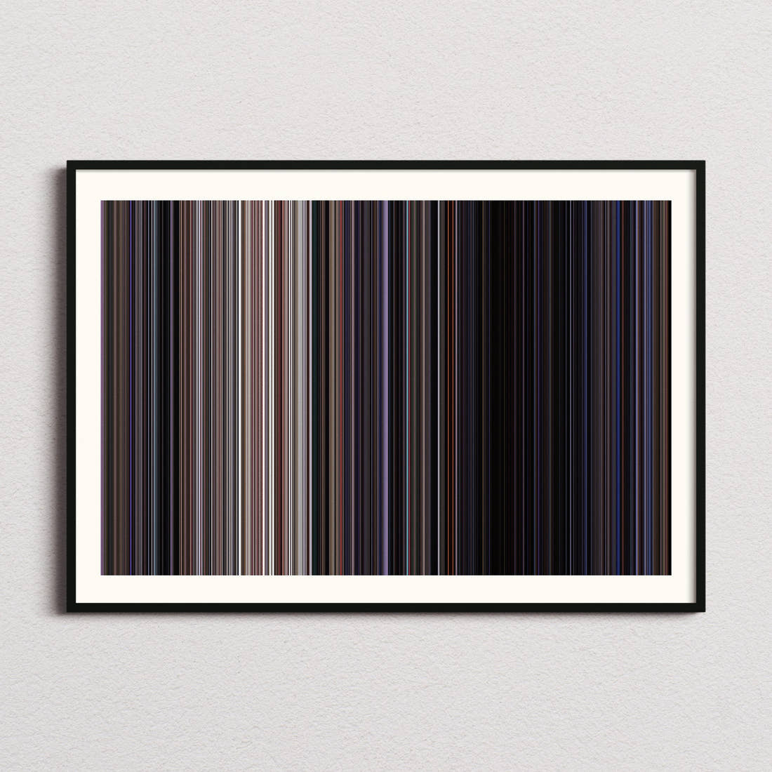 Halloween 4 Movie Barcode Poster - Barcode Only
