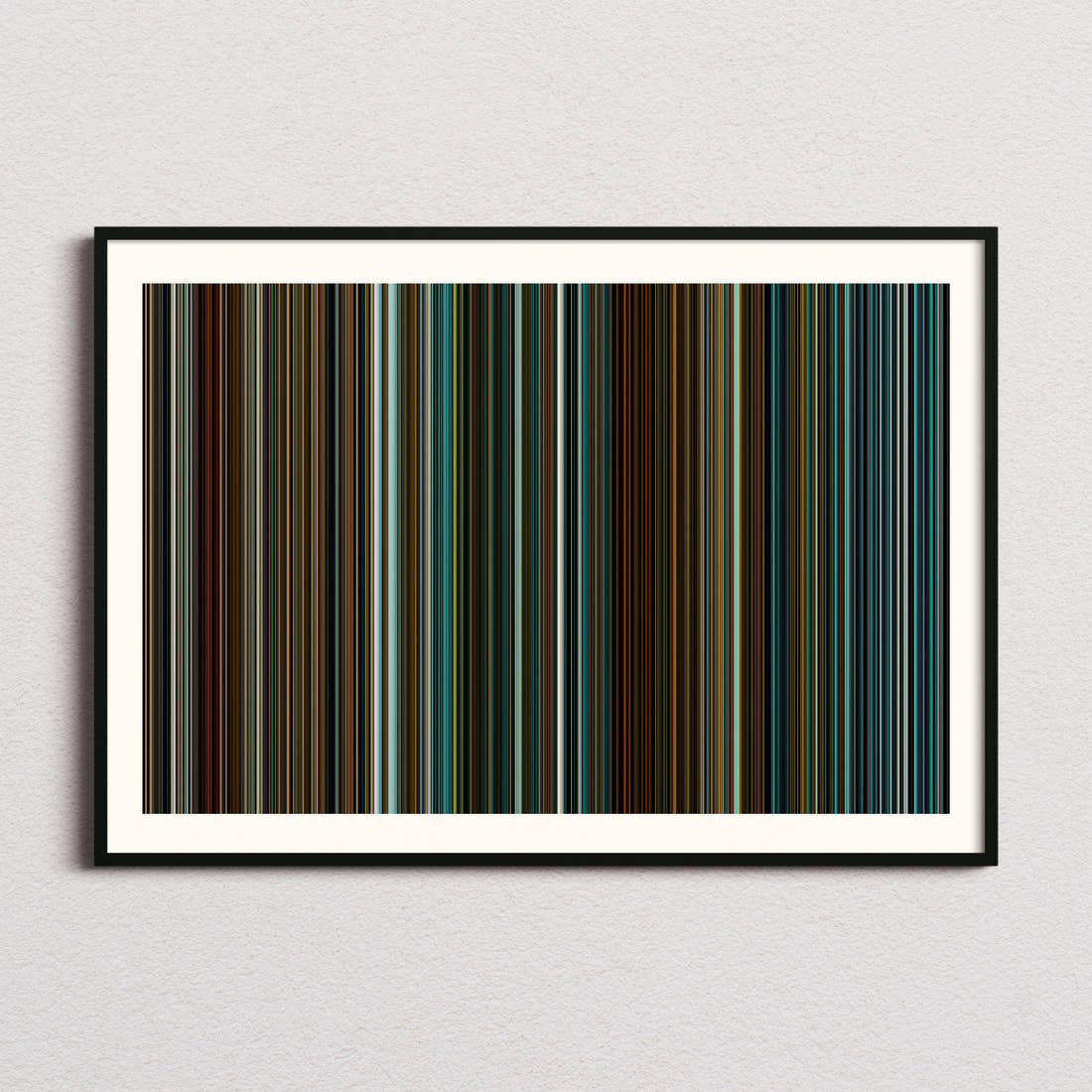 Hancock Movie Barcode Poster - Barcode Only