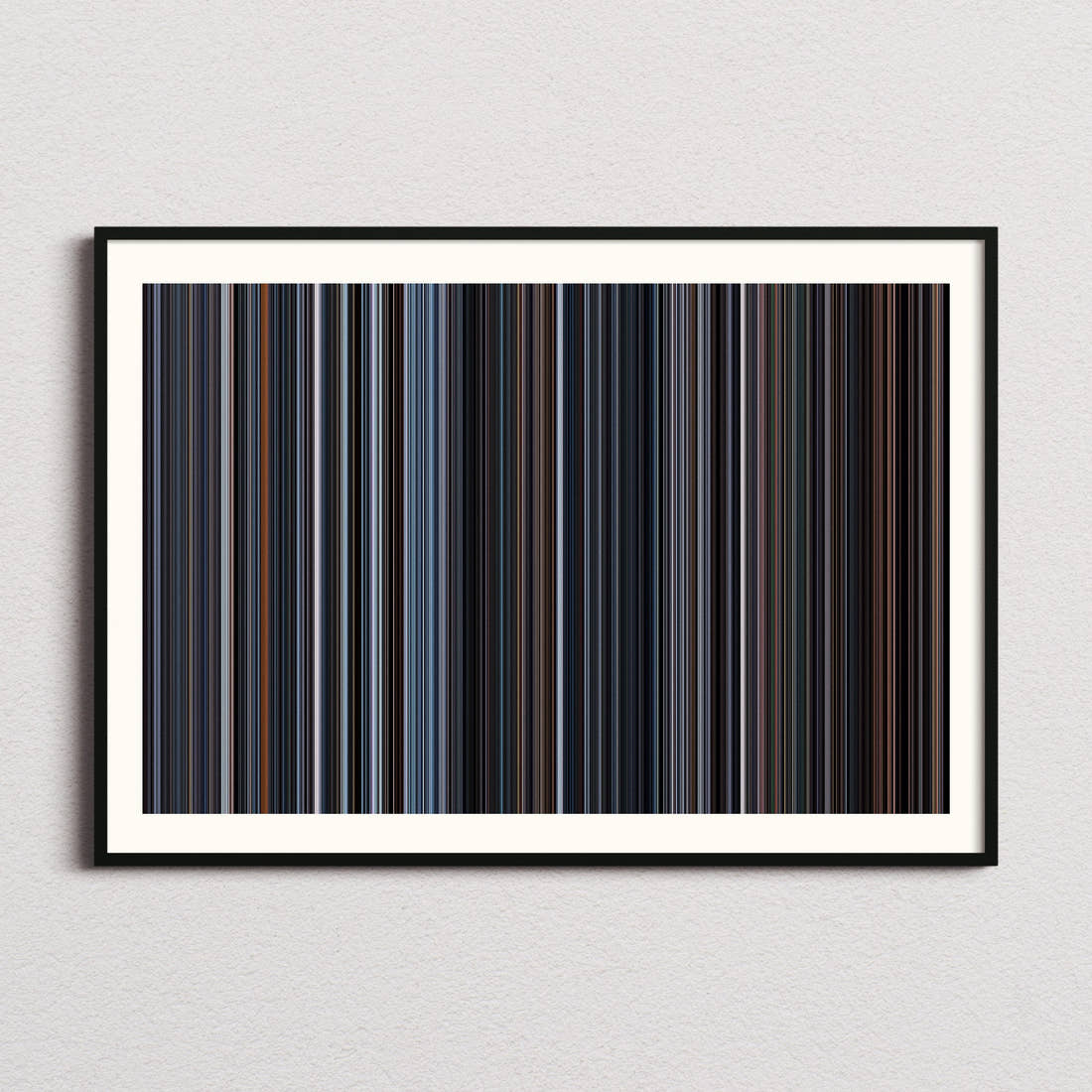 Hannibal Movie Barcode Poster - Barcode Only