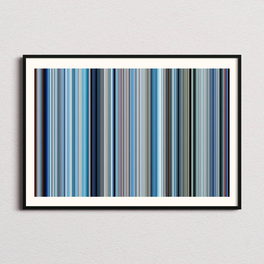 Happy Feet Movie Barcode Poster - Barcode Only