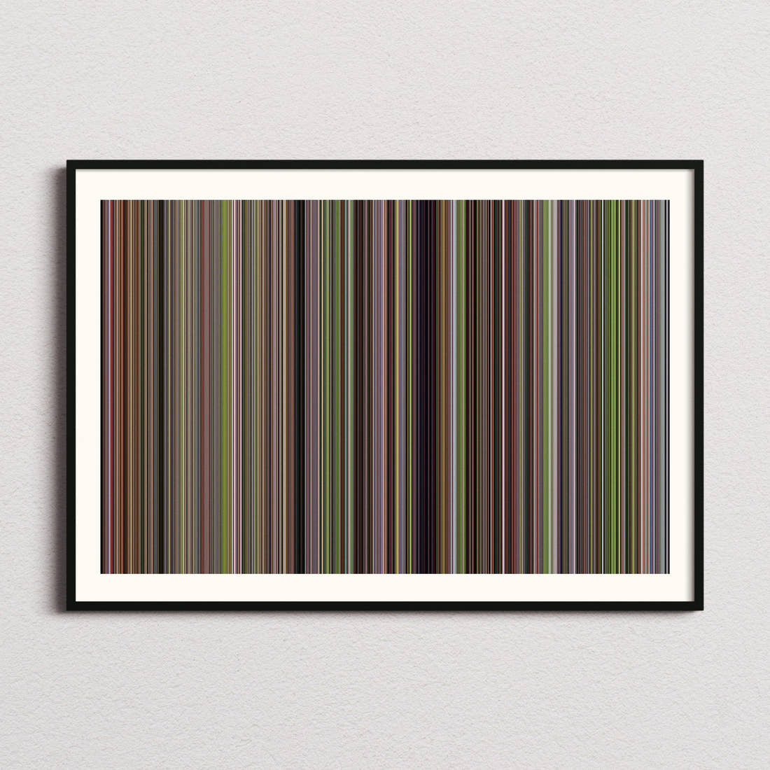 Happy Gilmore Movie Barcode Poster - Barcode Only