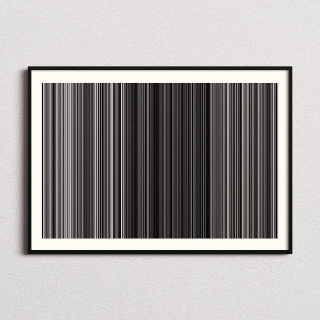 Harakiri Movie Barcode Poster - Barcode Only