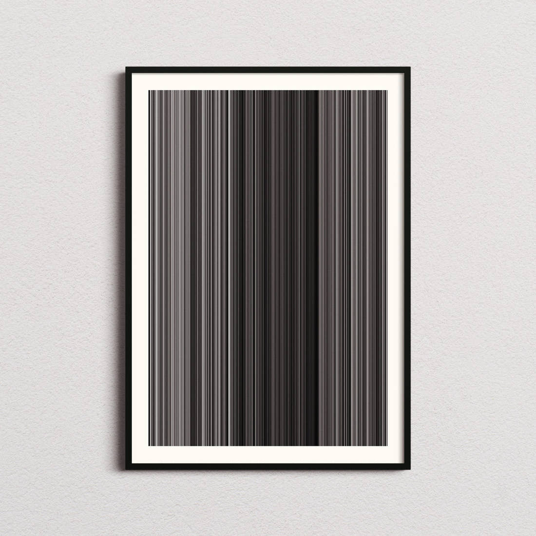 Harakiri Movie Barcode Poster - Barcode Only