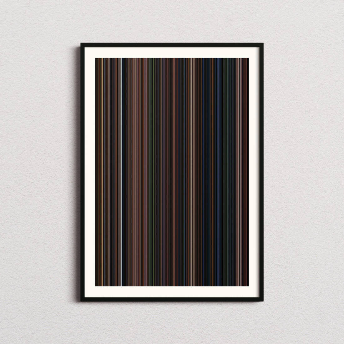 Harry Potter and the Chamber of Secrets Movie Barcode Poster - Barcode Only