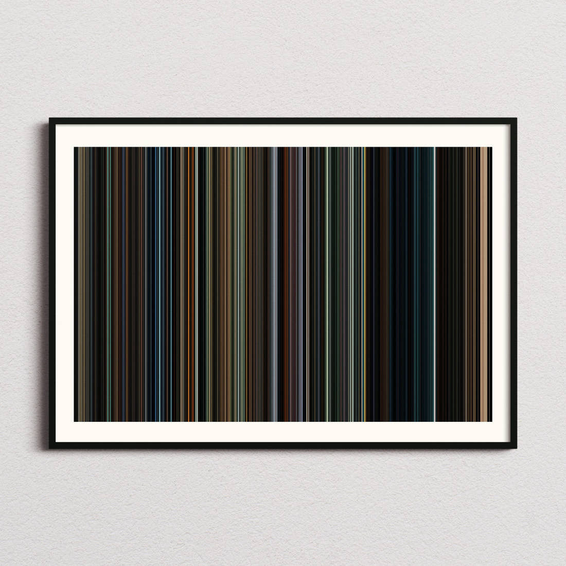 Harry Potter and the Goblet of Fire Movie Barcode Poster - Barcode Only
