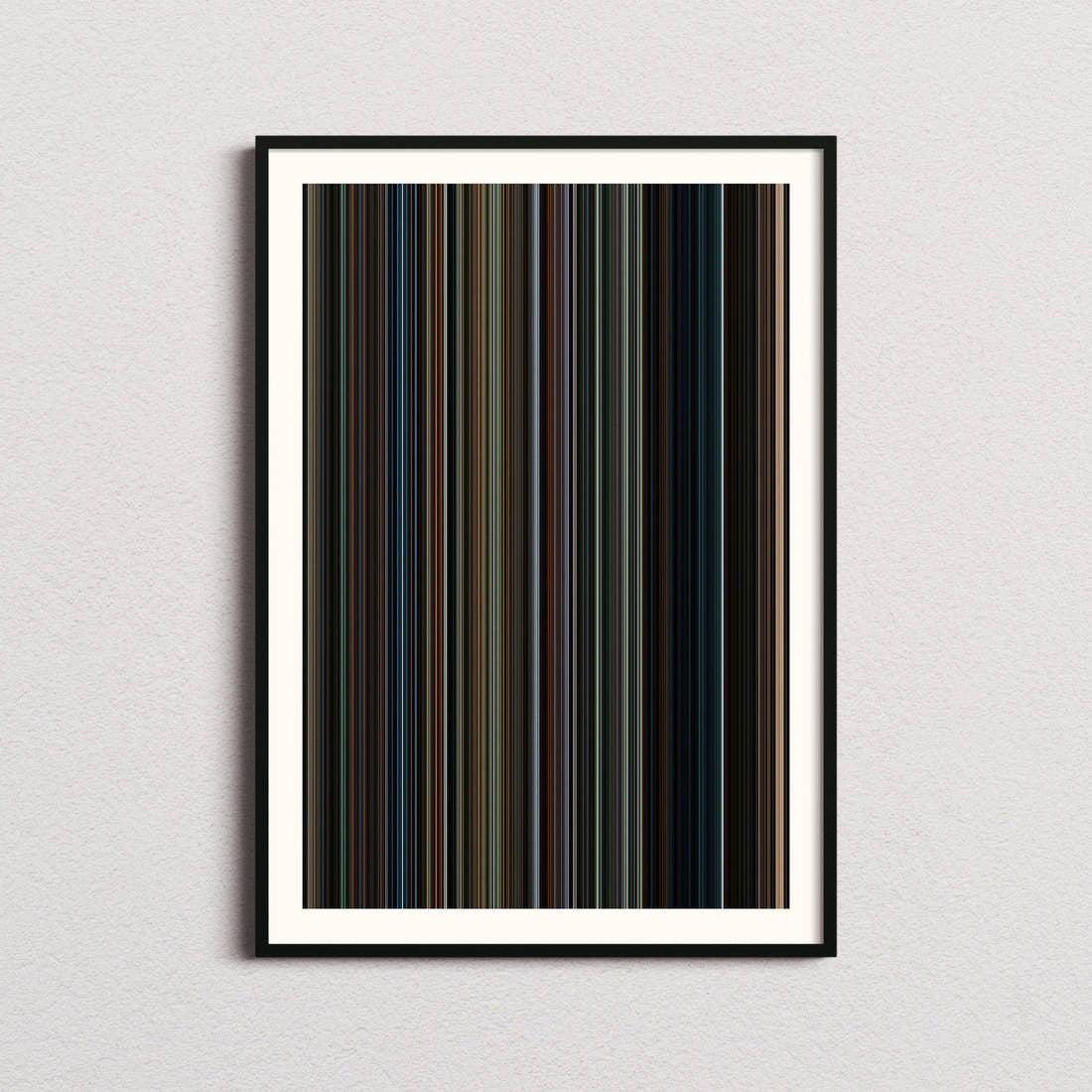 Harry Potter and the Goblet of Fire Movie Barcode Poster - Barcode Only