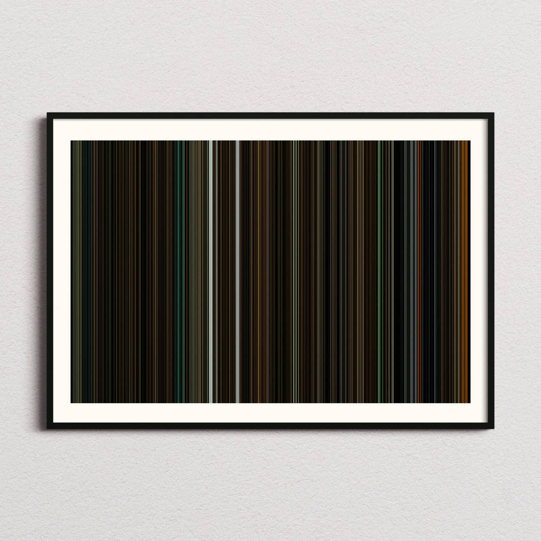 Harry Potter and the Half-Blood Prince Movie Barcode Poster - Barcode Only