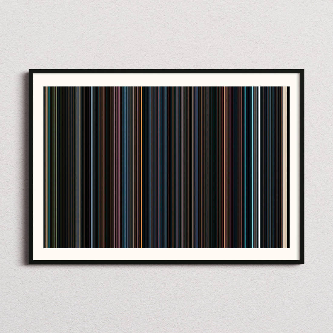 Harry Potter and the Order of the Phoenix Movie Barcode Poster - Barcode Only