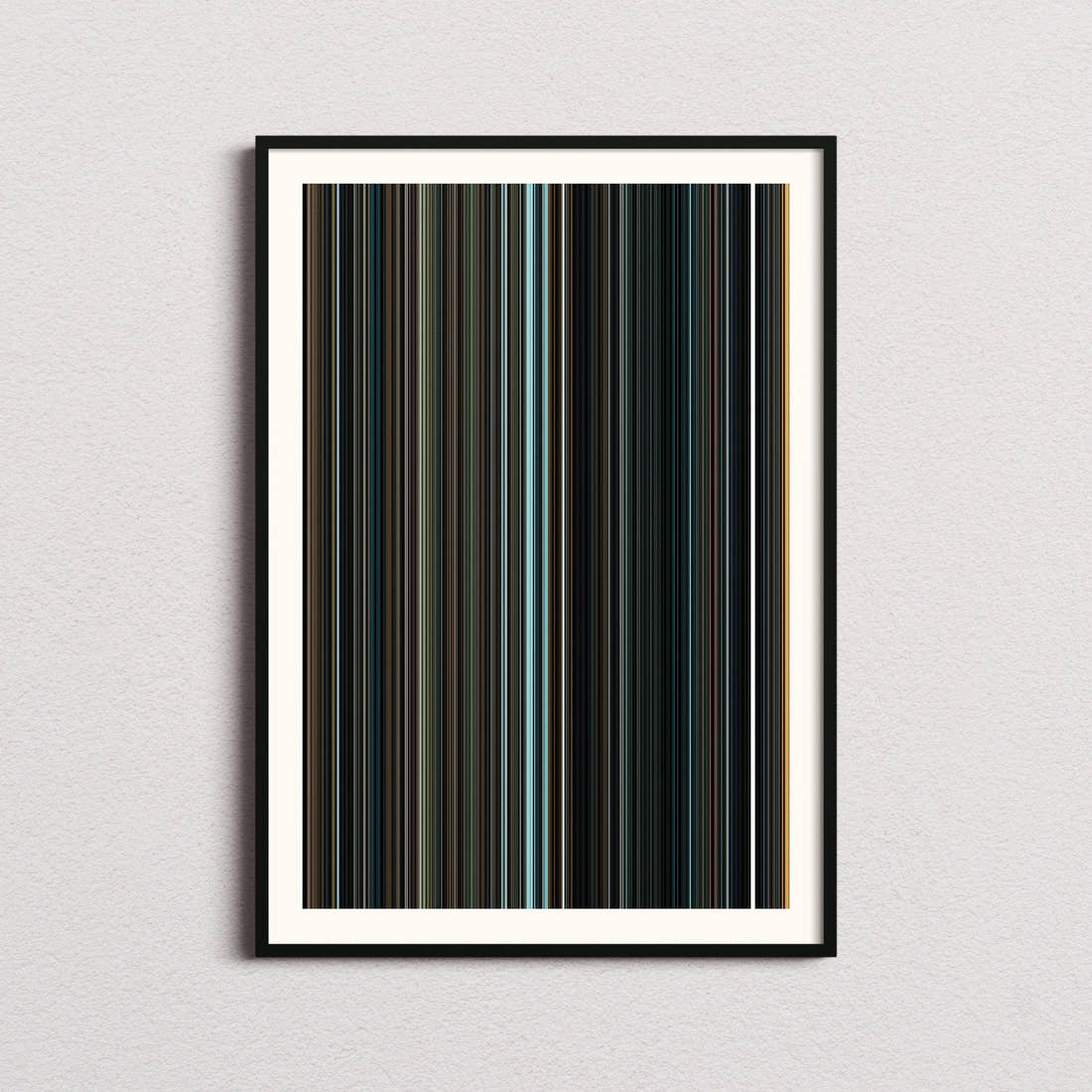 Harry Potter and the Prisoner of Azkaban Movie Barcode Poster - Barcode Only