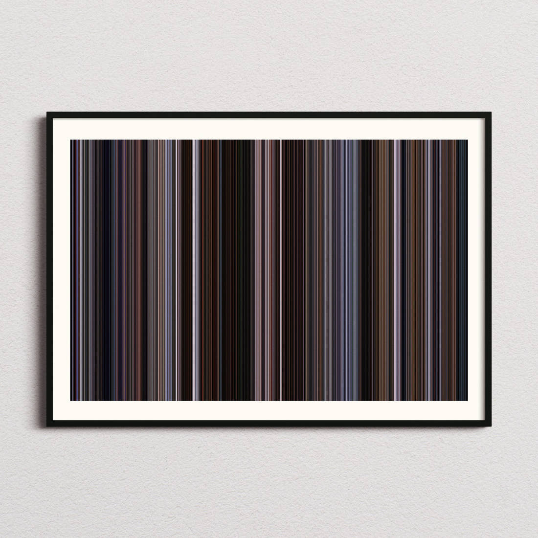 Heat Movie Barcode Poster - Barcode Only