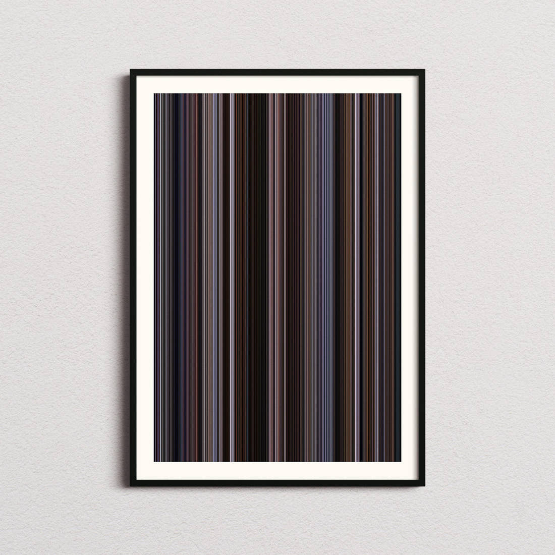 Heat Movie Barcode Poster - Barcode Only