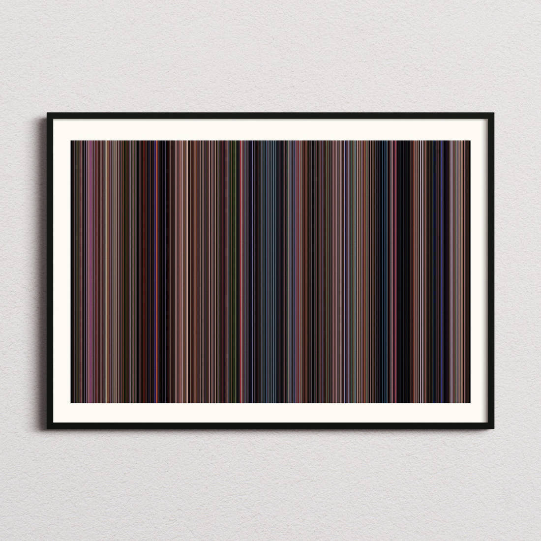 Heathers Movie Barcode Poster - Barcode Only