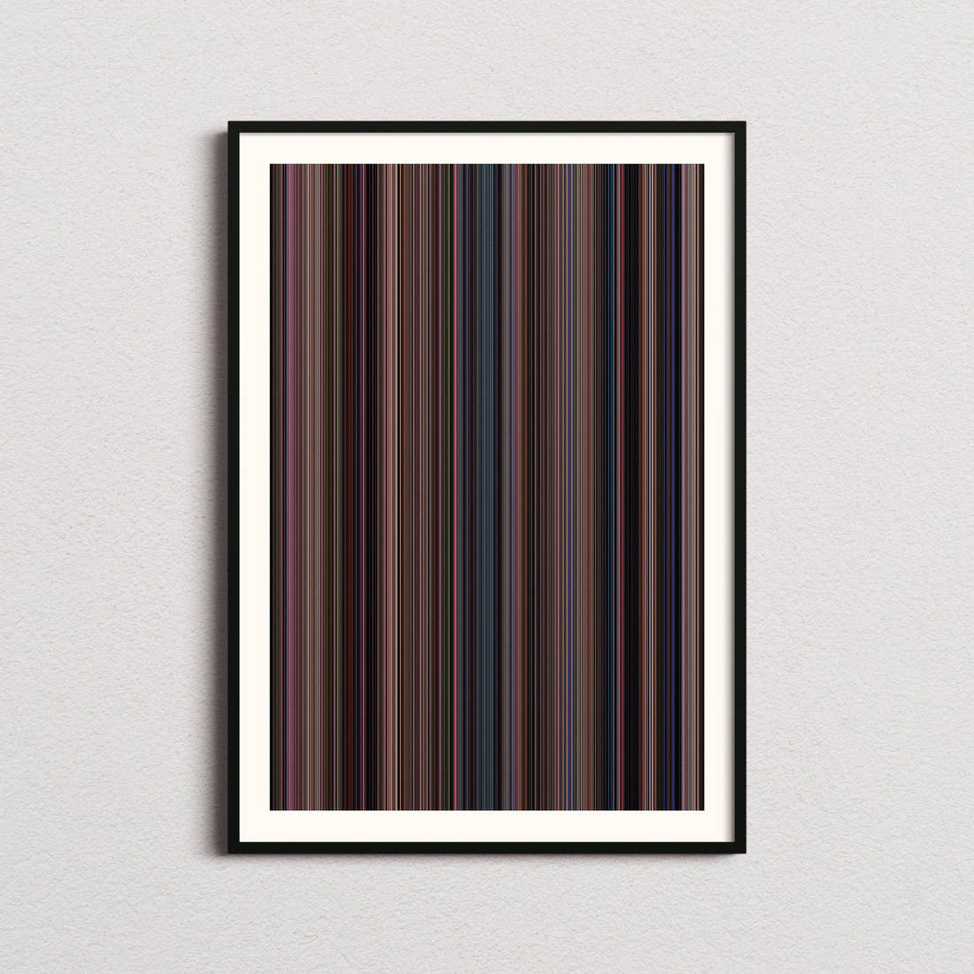 Heathers Movie Barcode Poster - Barcode Only