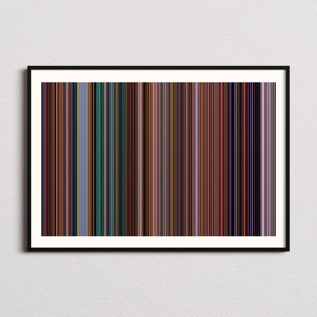 Hedwig And The Angry Inch Movie Barcode Poster - Barcode Only