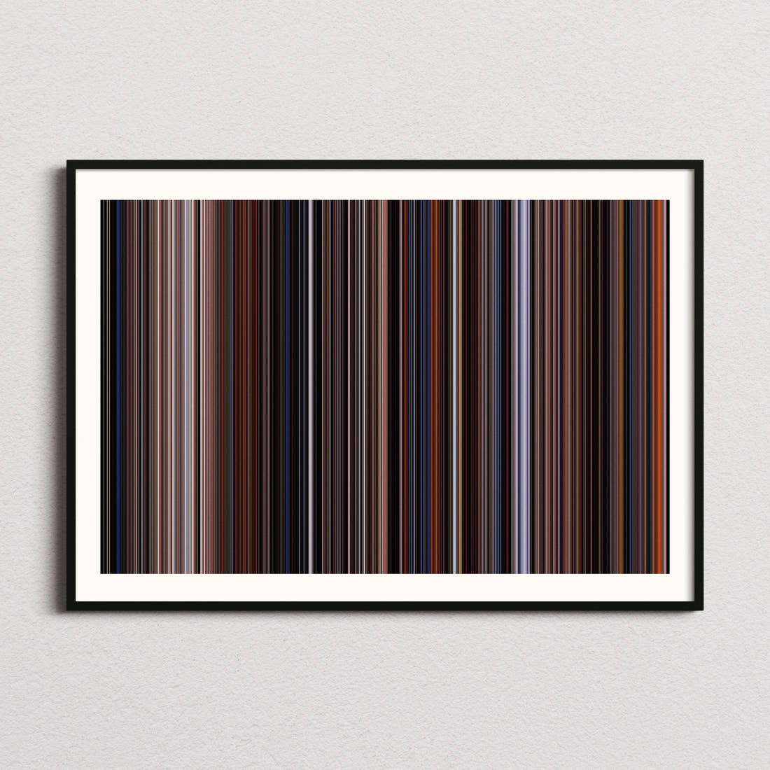 Hellraiser Movie Barcode Poster - Barcode Only